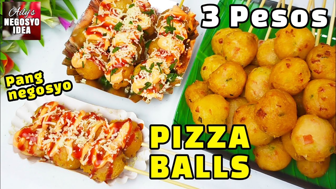 Trending Pizza Balls | Sarap na Hahanaphanapin at Babalikan | 3 Pesos Pangnegosyo!