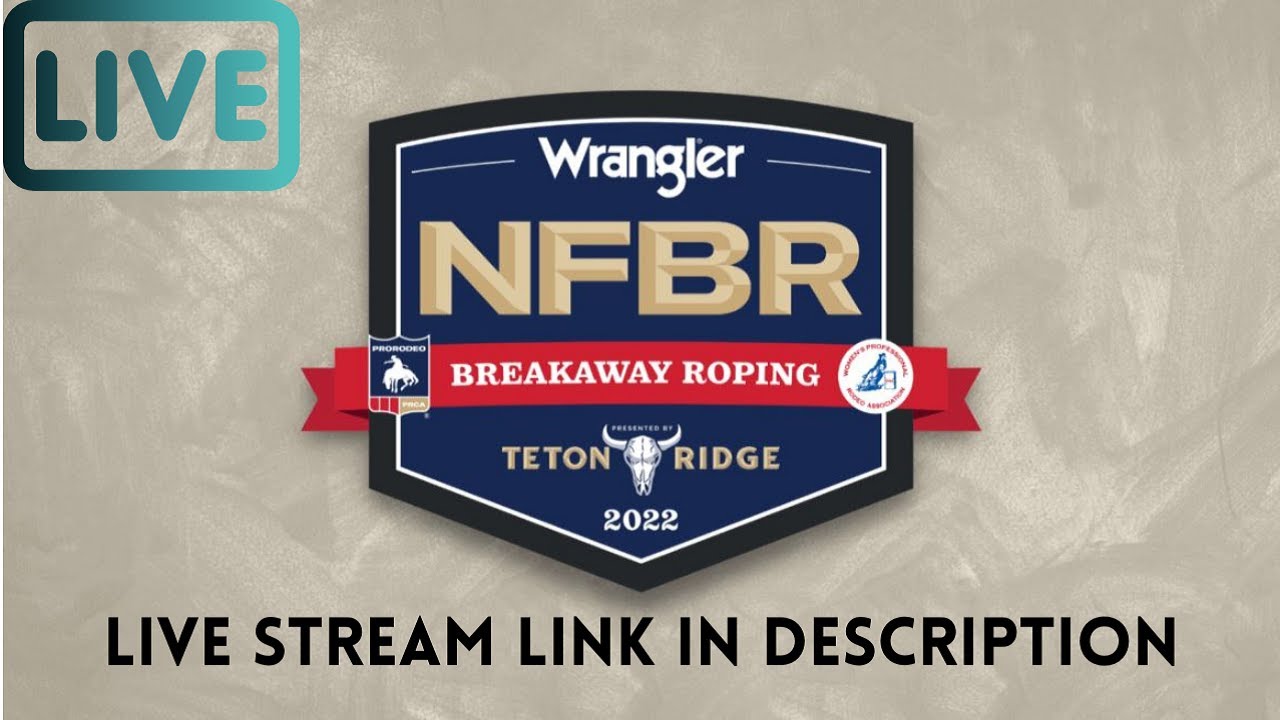 BACK NUMBER CEREMONY | Wrangler National Finals BREAKAWAY ROPING Live 2022  NFR - YouTube