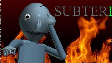 SubterBaldi Gameplay (Baldi