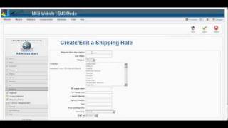 Pakketdienst En Verzendtarief Toevoegen Aan Webshop