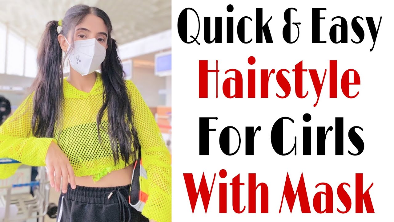 Quick & easy hairstyle for jeans & top | hair style girl | school girl  hairstyle | baby hair style - YouTube
