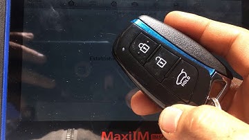 Program smartkey HYUNDAI SANTA FE 2015 (All key lost) by AUTEL IM508