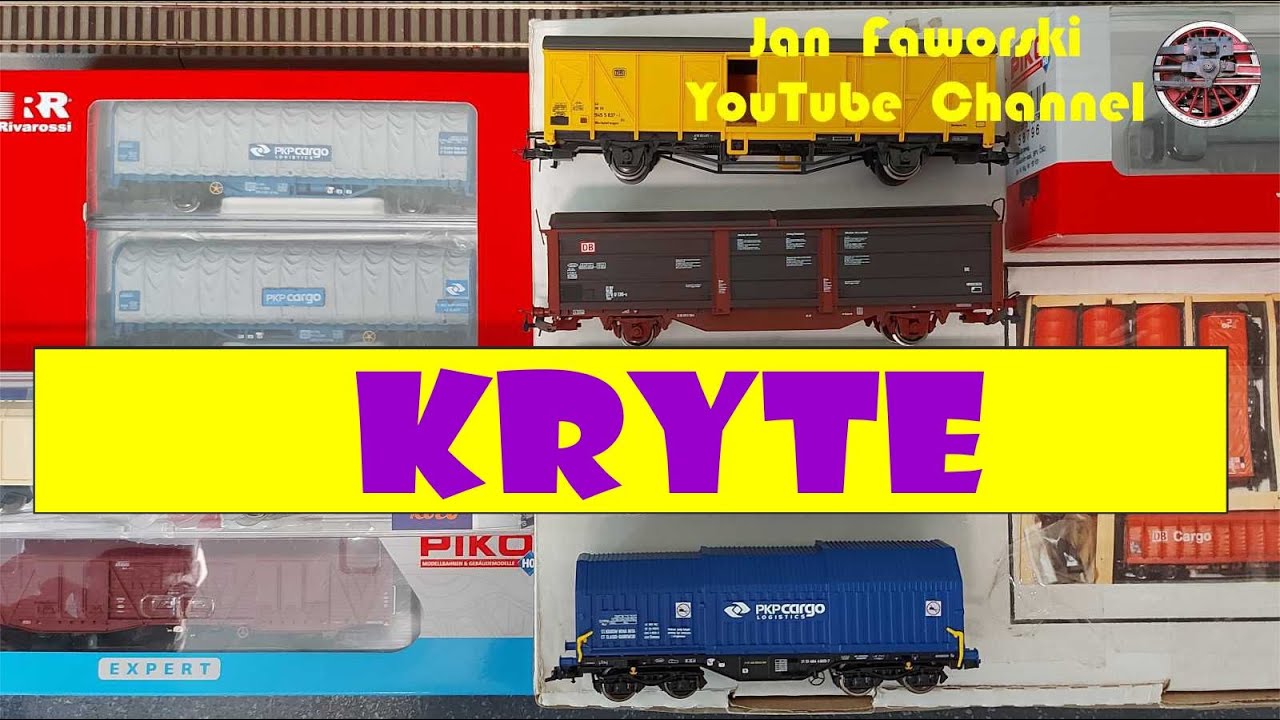 Wagony kryte w mojej kolekcji w skali H0