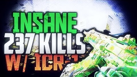 Black Ops 3 - "237 KILLS IN DOMINATION" ON COMBINE! w/ ICR-1 - THANK YOU GUYS SO MUCH!