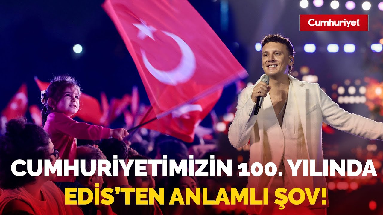 Edis'ten Maltepe'de '100. yıl' şovu: Önce halay çekti sonra horon tepti