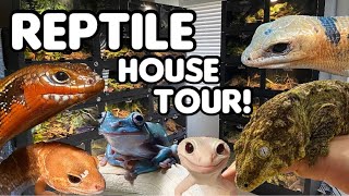 LIVING IN AN ANIMAL SANCTUARY | REPTILE HOUSE TOUR