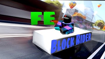 Script Arceus X /Fluxus Hydrogen Showcase | Fe Block Rider [ another version ]