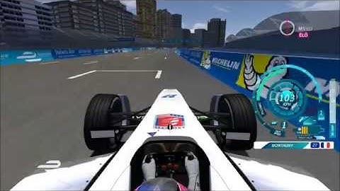 [WCP Series] - Formula E + HUD (Onboard Franck Montagny in Punta Del Este)