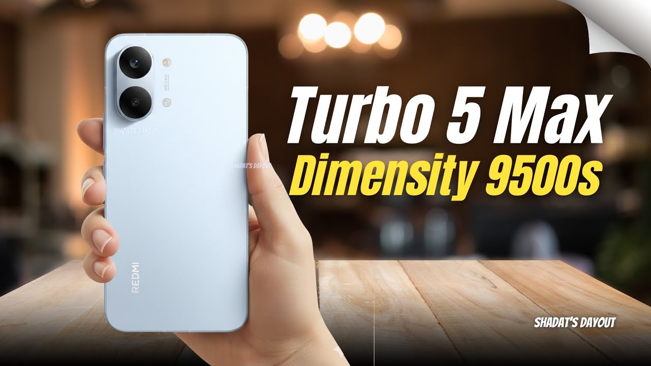 Redmi Turbo 5 Max - YES FINALLY, THIS IS EVERYTHING!