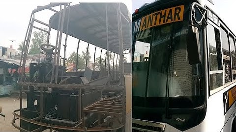 Handmade Passenger Bus Manufacturing Factory || They make buses without power tools ||
