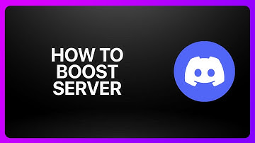 How To Boost Server In Discord 2025! Tutorial