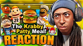 SML Movie: The Krabby Patty Meal! REACTION