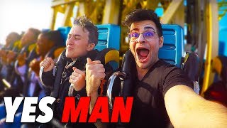 DIRE OUI À TOUT PENDANT 24H (Yes Man Challenge #3 feat. HUGOPOSAY)