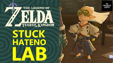 Stuck in Hateno Lab - Testing Sensor in Zelda Tears of Kingdom - How to Leave Robbie