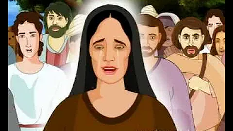 Bible stories for kids - Jesus heals the bleeding woman ( Malayalam Cartoon Animation )