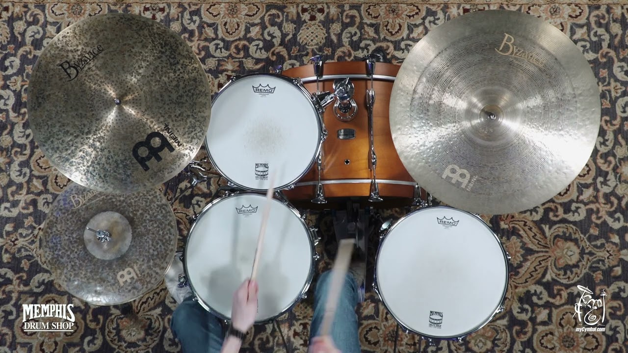 Used Meinl 14" Byzance Extra Dry Medium Hi-Hats - 821/1400g (UB14EDMH-1072222P)