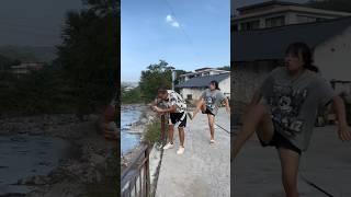 Girl Kills Man With Feet