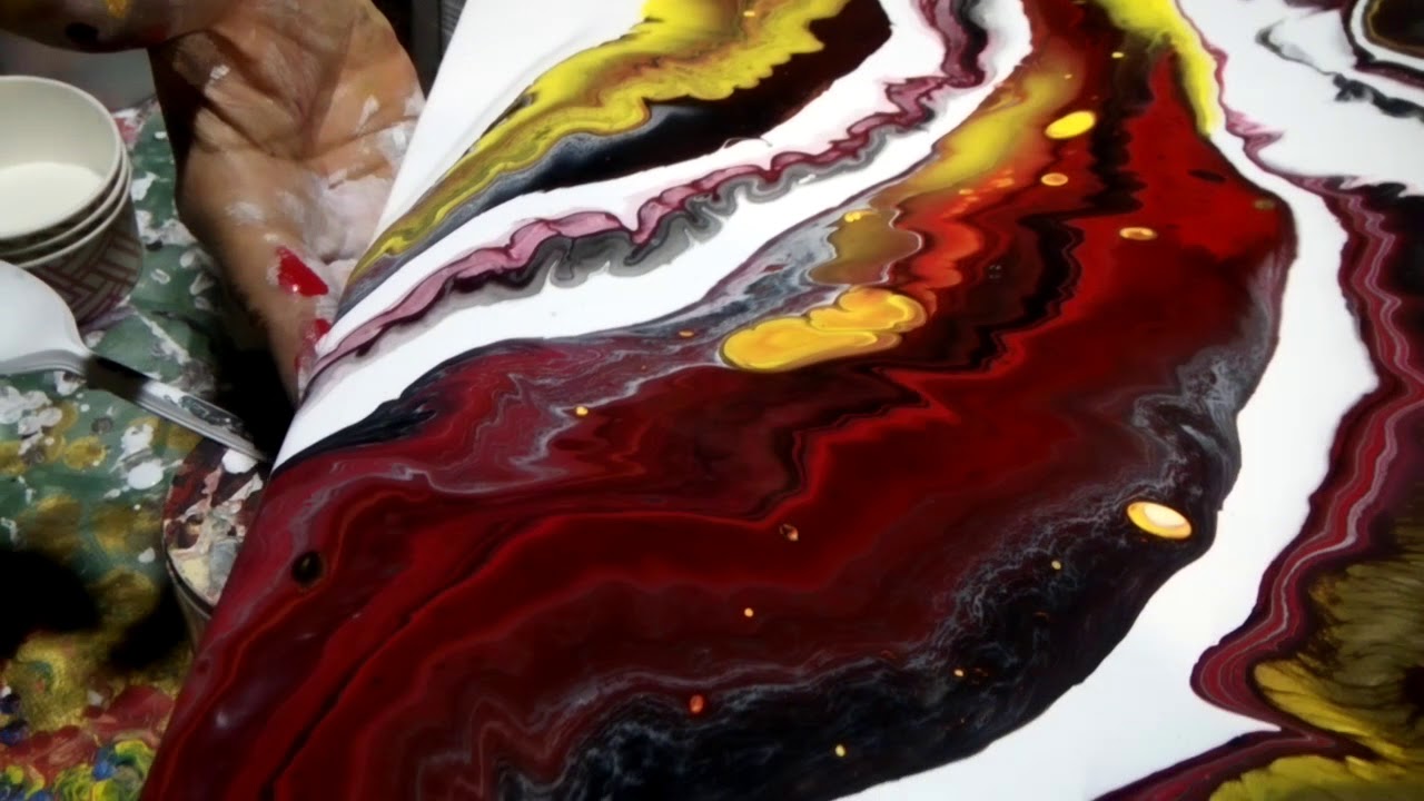 208 - El arte en la Pintura..POURING y el ABSTRACTO