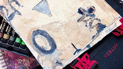 Intuitive Scripting with Arteza Brush Pens and Watercolors ~ Product Review