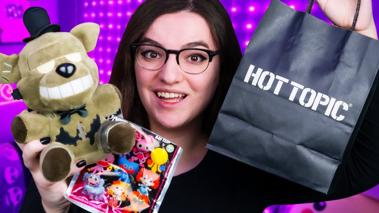 Hot Topic Haul with FNAF & Poppy Playtime Merch!