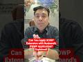 Can You Apply SOWP Extension with Husband’s PGWP Application?
