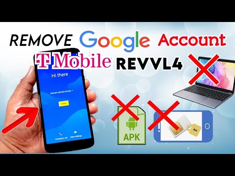 T-Mobile REVVL4 FRP google account without COMPUTER_ without CARD SIM LOCK_Remove  accout T-Mobil