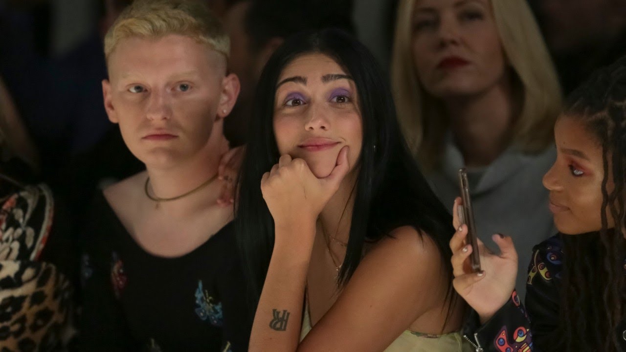 Madonna's 21-Year-Old Daughter Lourdes Leon Walks NYFW Runway in Skimpy Shell ...