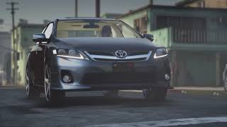 Toyota Corolla E140 Nikee Lights