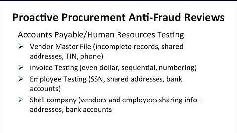 Easy to Run Data Analysis for Accounts Payable