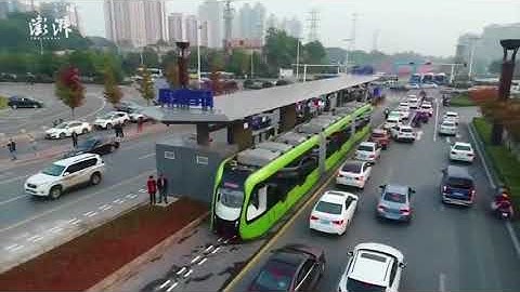 Test run of Autonomous Rail Rapid Transit starts in China