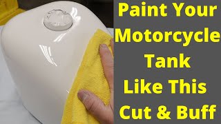 How To Paint A Motorcycle Tank  On A Budget (DIY)