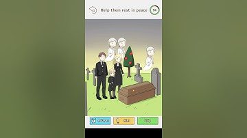 Tricky Mean   Brain puzzle   Level 4 Help them rest in peace