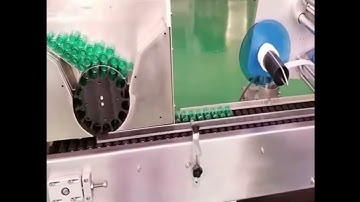 high speed fully automatic labeling machine on vials model ALM-21900