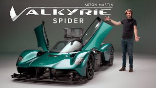 Aston Martin Valkyrie Spider: FIRST LOOK | Carfection 4K