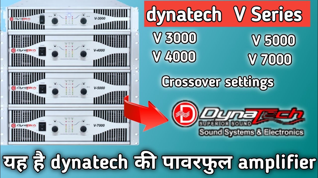 dynatech v7000 amplifier setting || dynatech amplifier || dynatech v5000 || dynatech amplifier price
