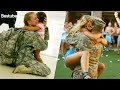 Emotivo reencuentro sorpresa de soldados y sus hijos