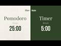 Study with me 📚 - 25/5 Pomodoro Timer | 4 x 30 min | Soft Alarms | No Audio | Deep Focus