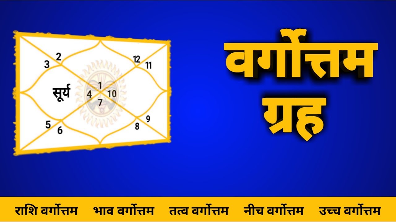 वर्गोत्तम ग्रह क्या होता है और उसके फल