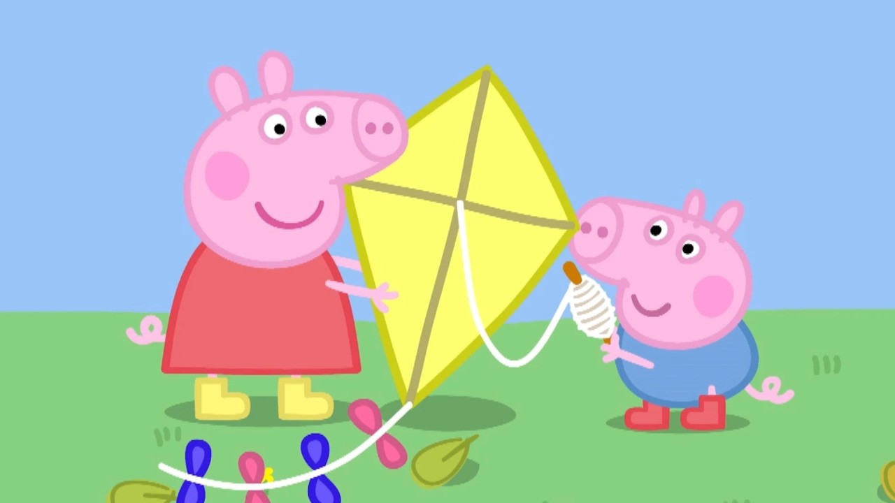 放风筝 🪁 Flying a Kite | 小猪佩奇 第一季 第14集 | 佩佩豬 中文 🐷 粉红猪小妹 | Peppa Pig Chinese | 儿童动画 縮圖