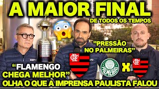 A MAIOR FINAL de TODOS OS TEMPOS da LIBERTADORES ! PALMEIRAS X FLAMENGO ! QUEM SERÁ O CAMPEÃO ?