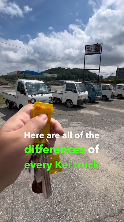 *EVERY* Kei Truck!!! (I Could Find) #Shorts