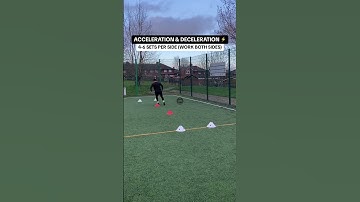 ACCELERATION & DECELERATION DRILL ⚡️