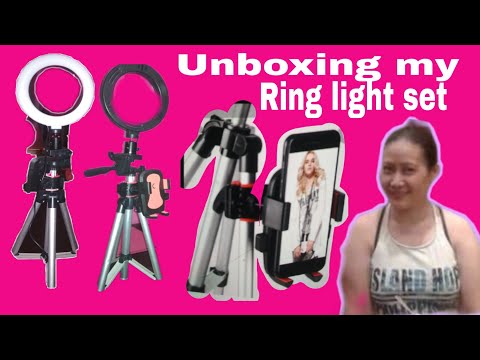 Unboxing my Ring Light set