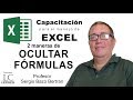 2 métodos para OCULTAR FÓRMULAS en Excel