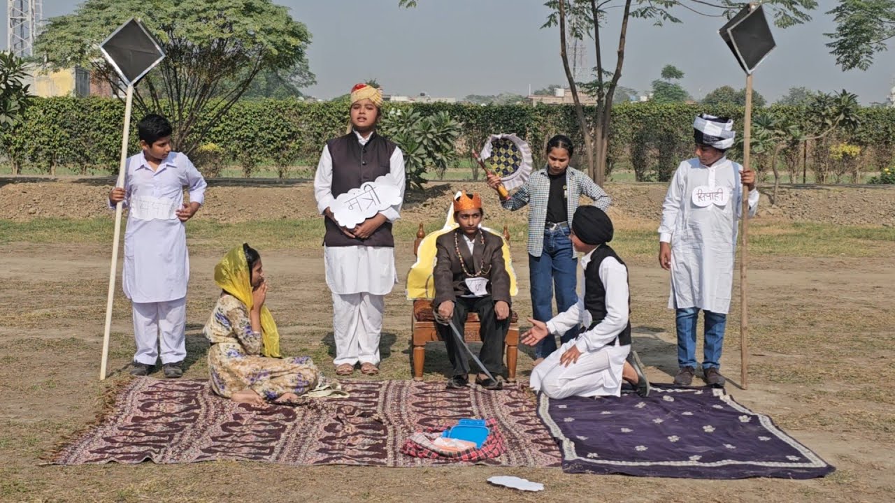  “ANDHER NAGRI CHOPAT RAJA | Role Play by Little Gems Public School | Moral Lesson for Kids”