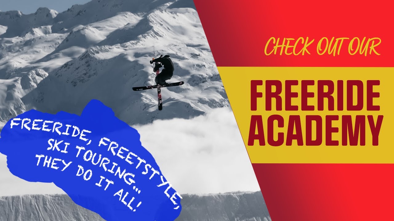 Future freeride stars loading! Freeride Academy (Verbier International School Switzerland)