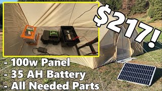 DIY Solar Power Generator  Portable & Cheap