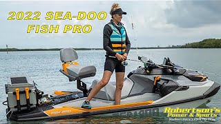 : 2022 Sea-Doo Fish Pro walk around