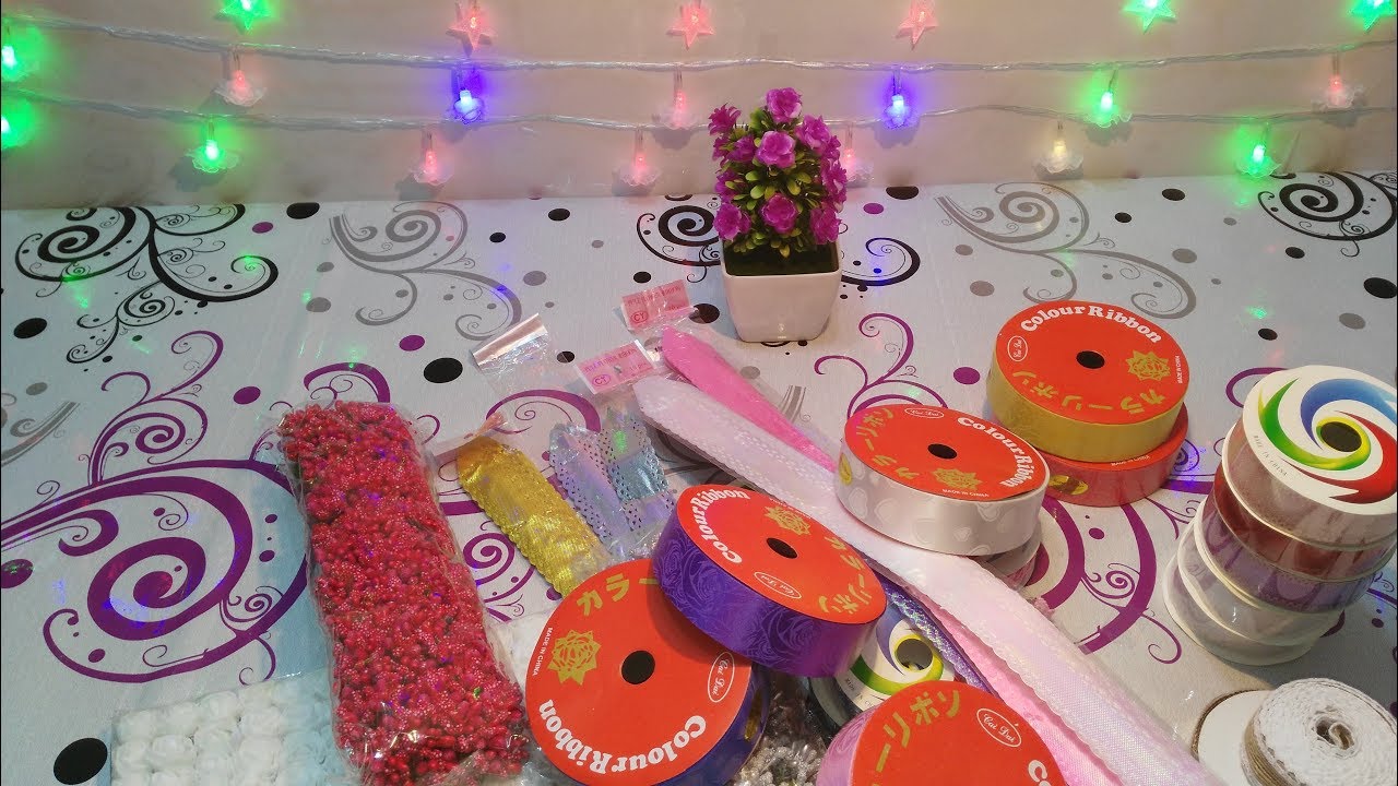 مشتريات  خاصة للاعمال اليدوية  فقط 2018  #اعمال_ندى