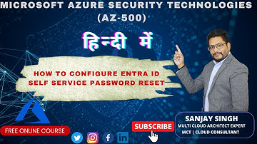 How to configure Entra ID self service password reset